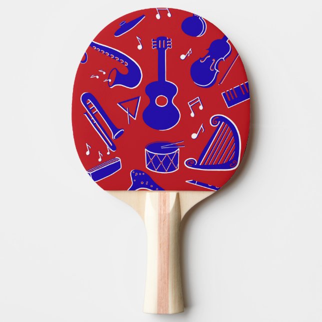 Pala De Ping Pong Instrumentos musicales (Anverso)