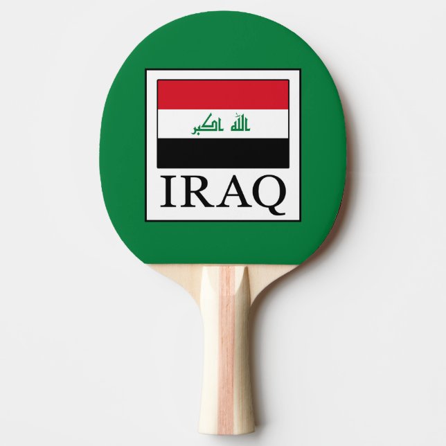 Pala De Ping Pong Iraq (Anverso)