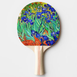 Pala De Ping Pong Irises de Vincent Van Gogh