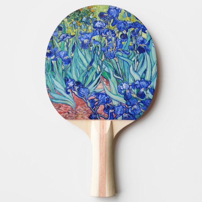 Pala De Ping Pong Irises Vincent van Gogh (Anverso)