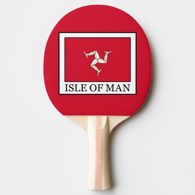 Pala De Ping Pong Isla de Man (Anverso)