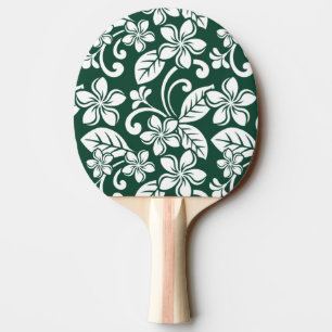 Pala De Ping Pong ISLAND PLUMERIA (FOREST GREEN) Ping Pong Paddle