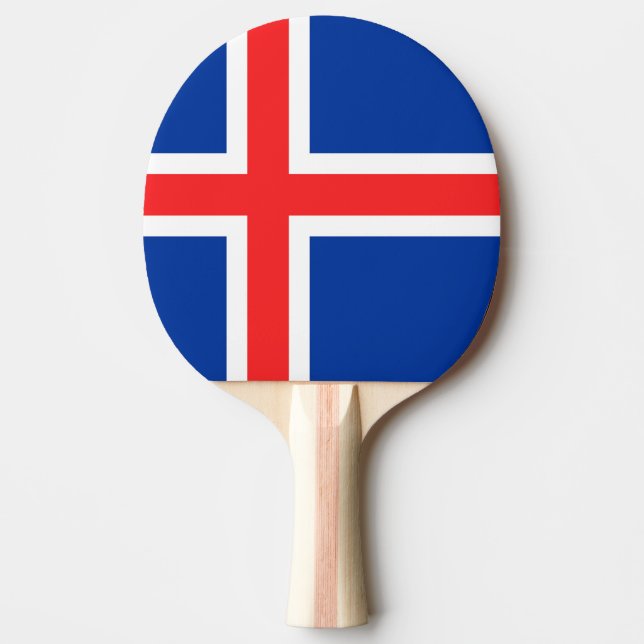 Pala De Ping Pong Islandia (Anverso)