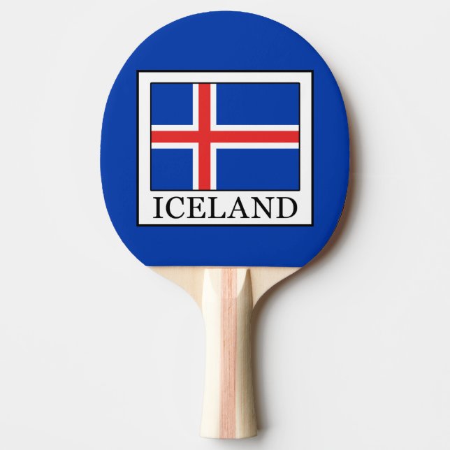 Pala De Ping Pong Islandia (Anverso)