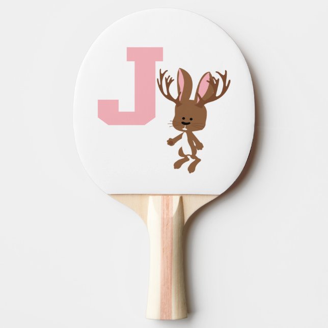 Pala De Ping Pong J es para Jackalope (Anverso)