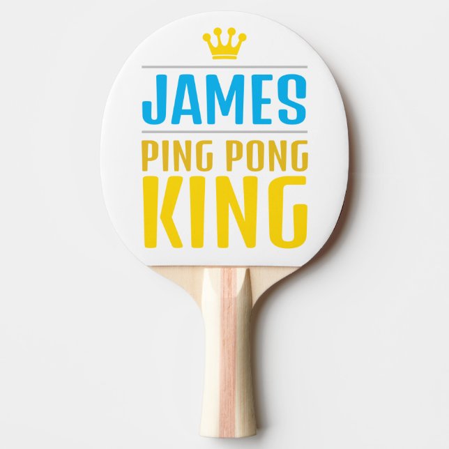 Pala De Ping Pong James (Anverso)