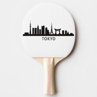 Pala De Ping Pong Japan Cityscape Travel | Tokyo Skyline Silhouette