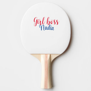 Pala De Ping Pong jefa minimalista simple agregar nombre texto image