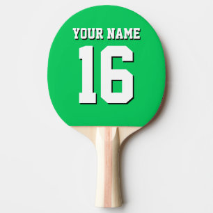 Pala De Ping Pong Jersey del equipo deportivo Emerald Green