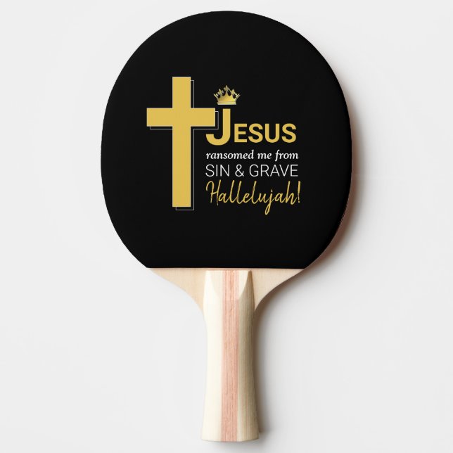 Pala De Ping Pong JESÚS estiloso ME TRANSOMÓ Christian (Anverso)