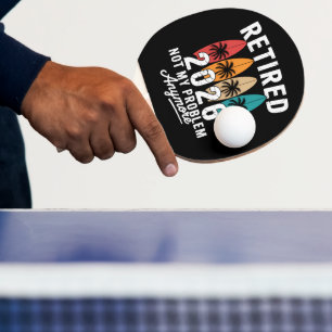 Pala De Ping Pong Jubilado 2026 No Es Mi Problema Más Hawaii Palma
