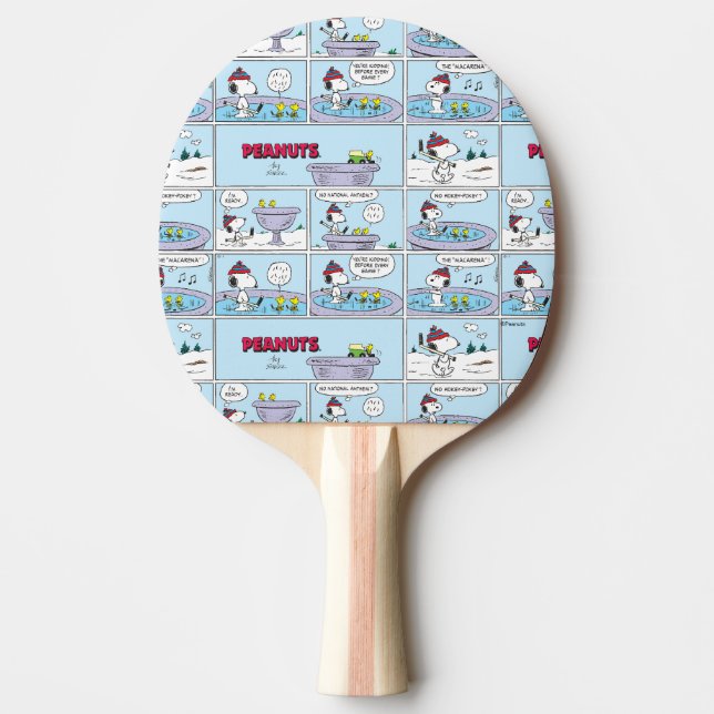 Pala De Ping Pong Juego de hockey Snoopy & Friends (Anverso)