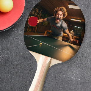 Pala De Ping Pong Jugador fotodeportivo personalizado