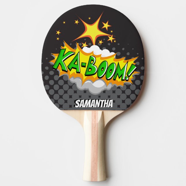 Pala De Ping Pong ¡Ka-Auge del tono medio! Paleta personalizada (Anverso)
