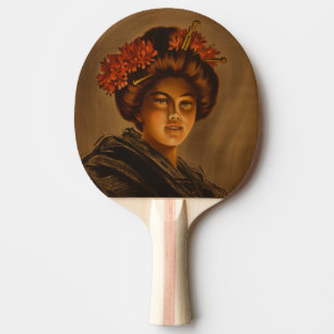 Pala De Ping Pong Karama: Geisha Actriz de Romance Japonés