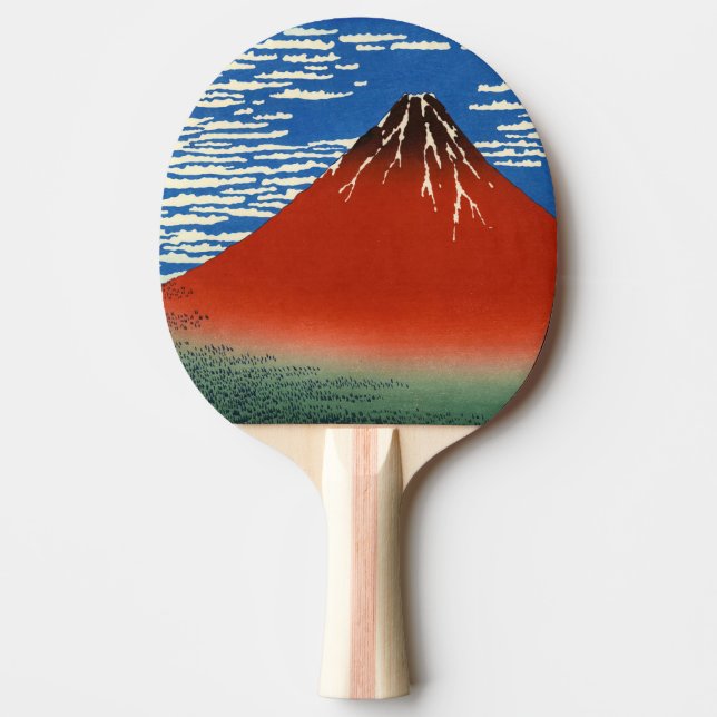 Pala De Ping Pong Katsushika Hokusai - Buen Viento, Buenos Días (Anverso)