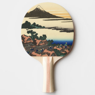 Pala De Ping Pong Katsushika Hokusai Dawn en la provincia de Kai