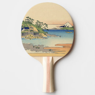 Pala De Ping Pong Katsushika Hokusai Enoshima en la provincia de Sag