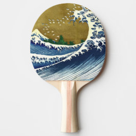Pala De Ping Pong Katsushika Hokusai - Ola grande de color