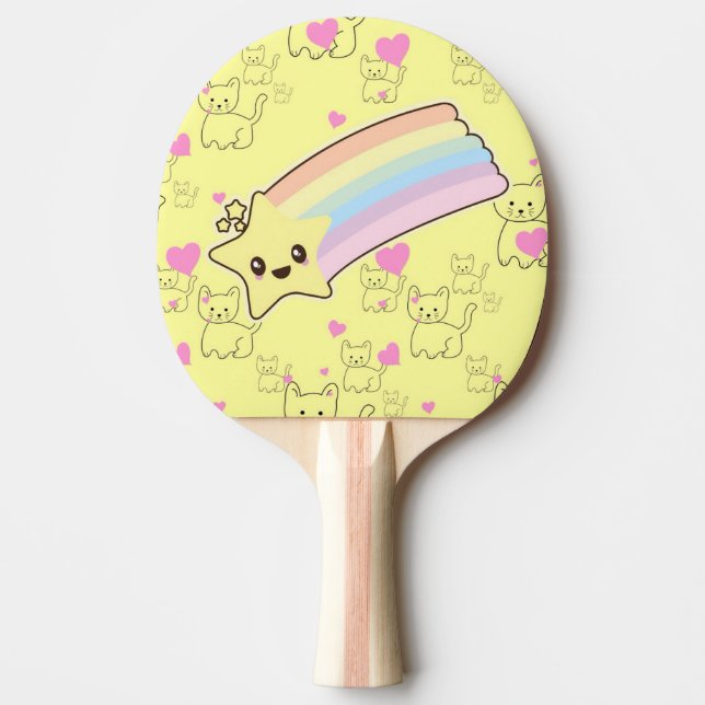 Pala De Ping Pong Kawaii (Anverso)