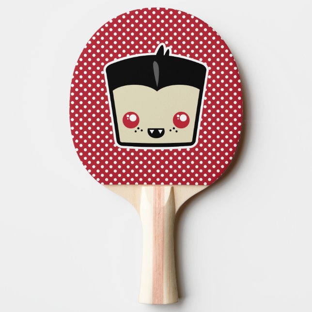 Pala De Ping Pong Kawaii Dracula Ping Pong Paddle (Reverso)