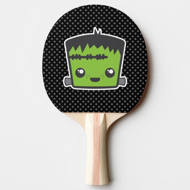 Pala De Ping Pong Kawaii Frankenstein Ping Pong Paddle (Reverso)