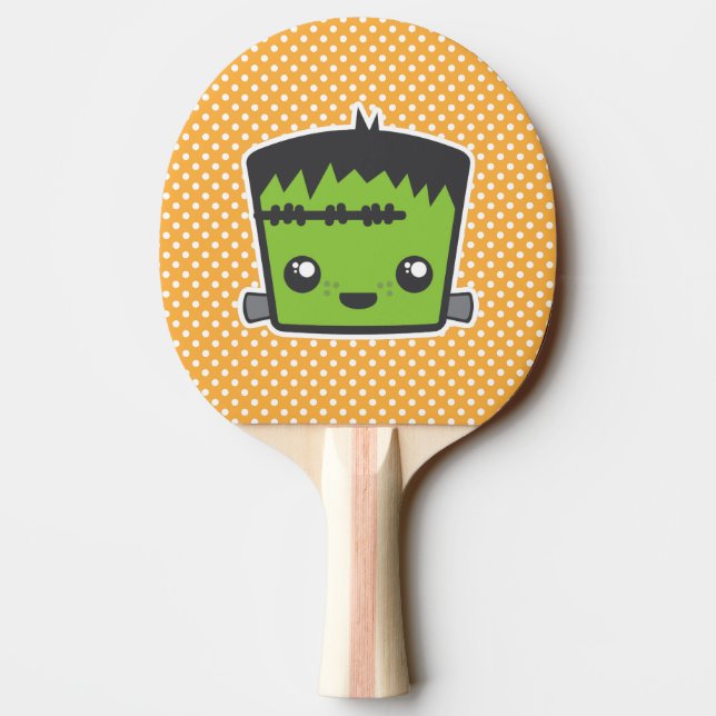 Pala De Ping Pong Kawaii Frankenstein Ping Pong Paddle (Reverso)
