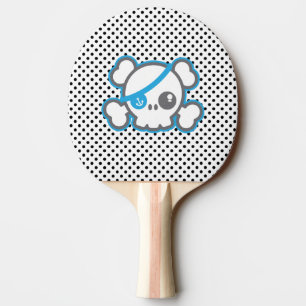 Pala De Ping Pong Kawaii Pirate Skull Ping Pong Paddle