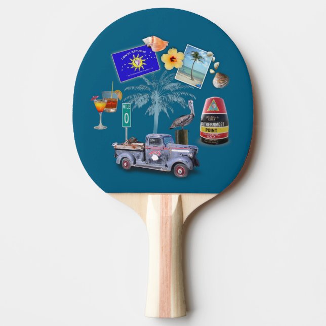 Pala De Ping Pong Key West Ping Pong Paddle (Anverso)