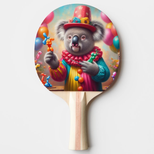 Pala De Ping Pong Koala Clown (Anverso)
