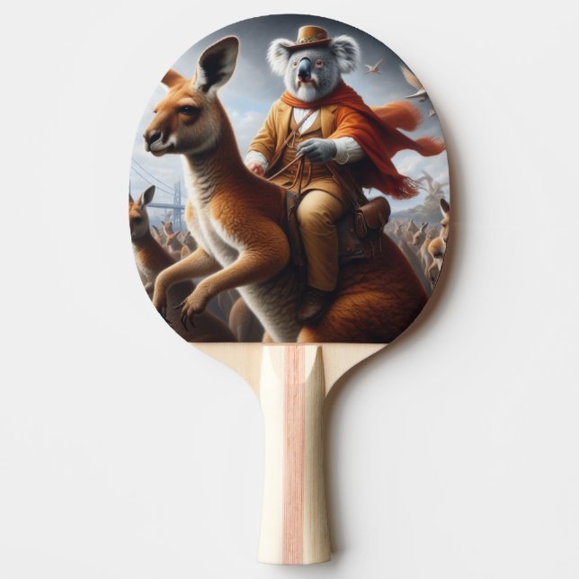 Pala De Ping Pong Koala Kangaroo Rider (Anverso)