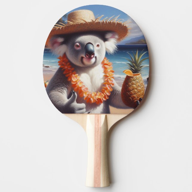 Pala De Ping Pong Koala Luau (Anverso)
