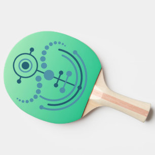 Pala De Ping Pong Kornkreis Piktogramo / pictograma VIII de círculo 