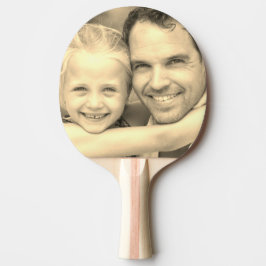 Pala De Ping Pong Kundenspezifisches Foto mit Sepia Filter