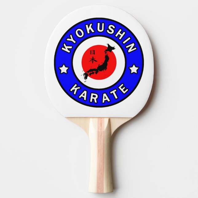 Pala De Ping Pong Kyokushin Karate (Anverso)