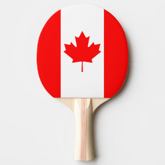 Pala De Ping Pong La bandera canadiense, Canadá
