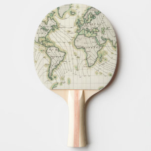 Pala De Ping Pong La declinación magnética del mundo