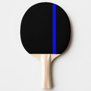 Pala De Ping Pong La delgada línea azul simbólica en una decoración