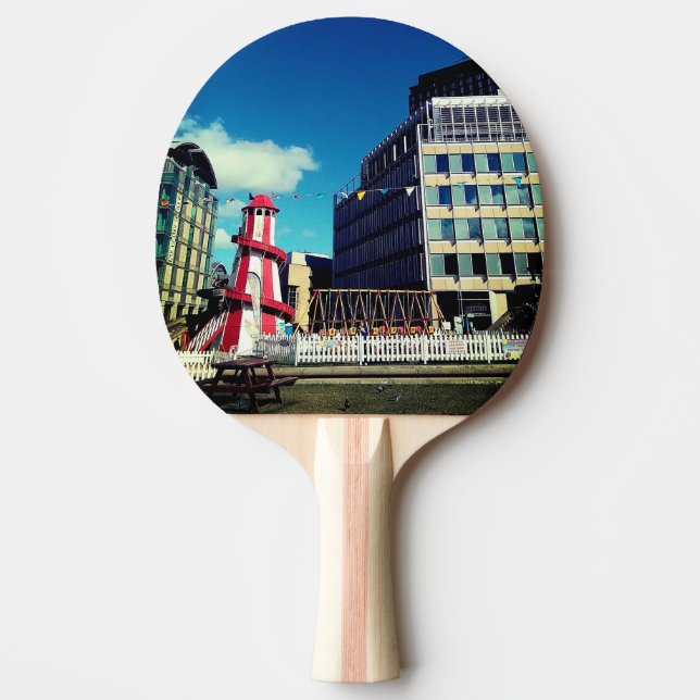 Pala De Ping Pong La feria, el centro de la ciudad (Anverso)