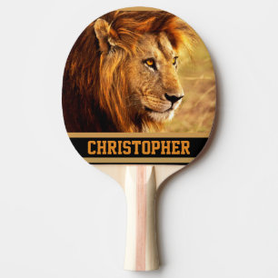 Pala De Ping Pong La fotografía noble del león