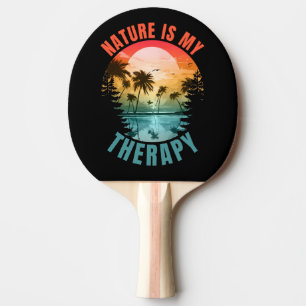 Pala De Ping Pong La naturaleza es mi regalo terapéutico de verano a
