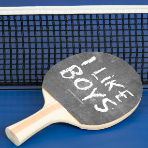 Pala De Ping Pong La pizarra sucia oscura de SlipperyJoe's Me gustan