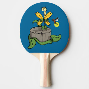 Pala De Ping Pong La primavera saluda a Ping Pong Paddle de verano