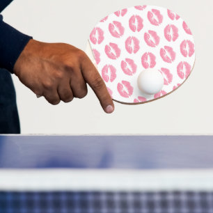 Pala De Ping Pong Labios Rosados, Patrón De Labios, Palo De Labios R