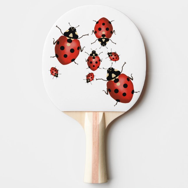 Pala De Ping Pong Ladybug (Anverso)