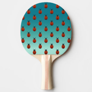 Pala De Ping Pong Ladybugs