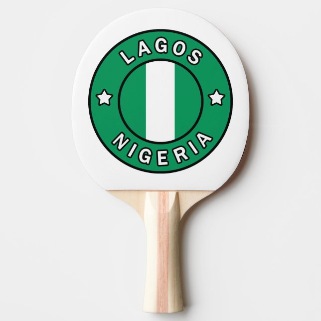 Pala De Ping Pong Lagos Nigeria (Anverso)