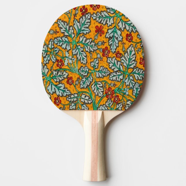Pala De Ping Pong Las flores amarillas de Betty (Anverso)