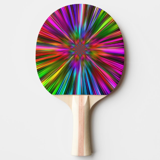 Pala De Ping Pong Láser espectral vibrante (Anverso)