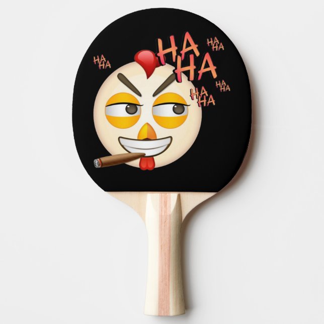 Pala De Ping Pong Laughter Emoji T-Shirt (Anverso)